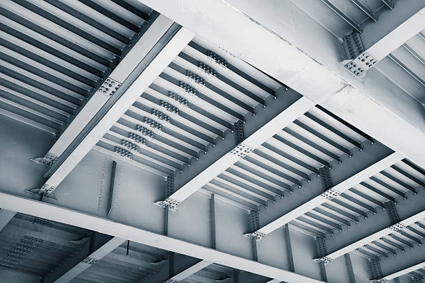 istock Abstract steel construction of modern bridge 534192830