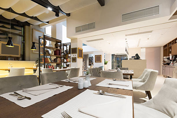 istock Interior of a hotel restaurant 534193202