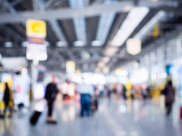 istock Blur People Travelling Airport Interior 534193408