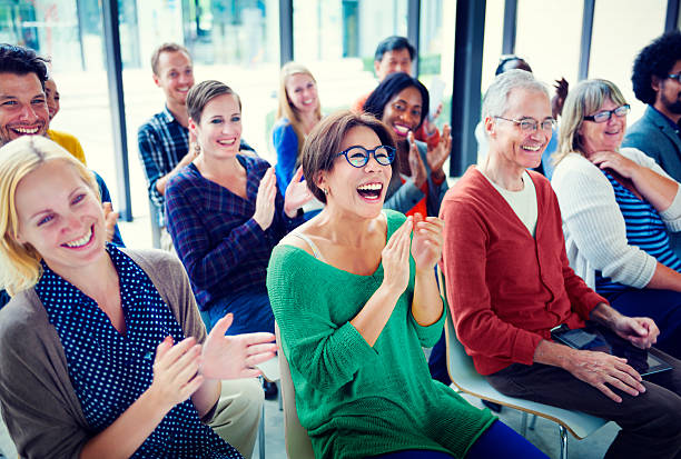 istock Group of People in Seminar 534193717