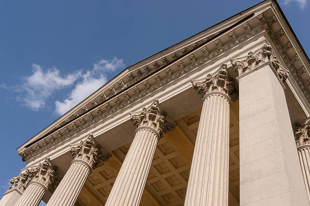 istock Ionian column capital architectural detail 534193900