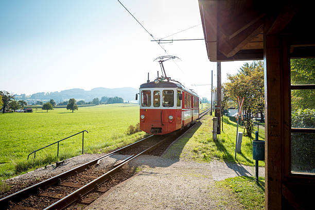 Old austrian train Old austrian train near Attersee lake attersee stock pictures, royalty-free photos & images