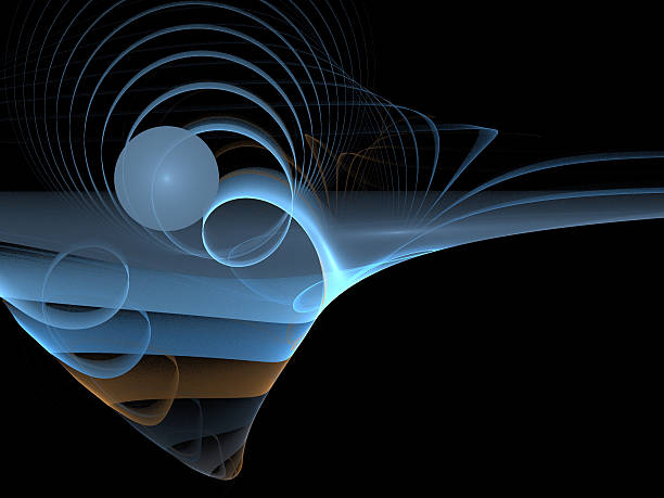 istock Digital Fractal on Black 534195717