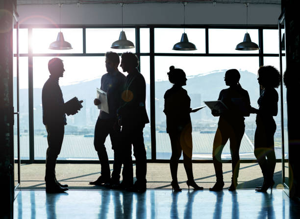 istock The shape of modern business 534195811