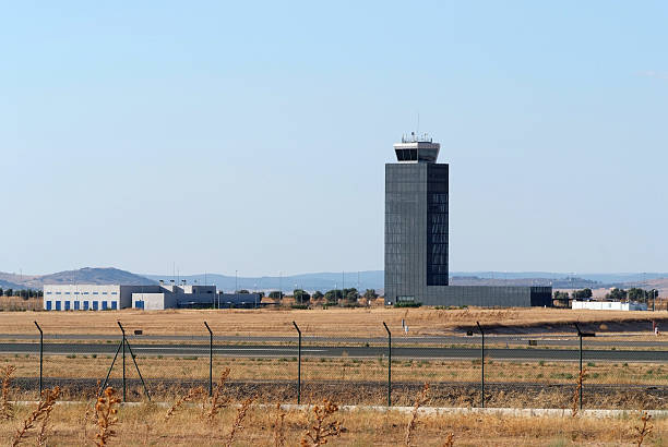 istock Flight Control Tower Airport Ciudad Real, Spain. 534196793