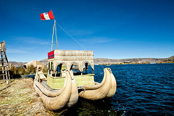 istock famous boat of titicaca lake 534199415