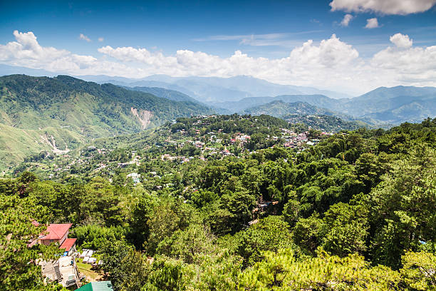 MINES VIEW PARK MOUNTAINS LANDSCAPE BAGUIO PHILIPPINES