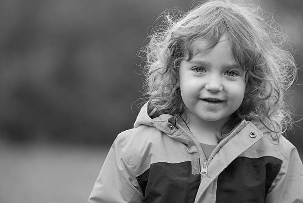 istock Smiling Girl black and white 534203672