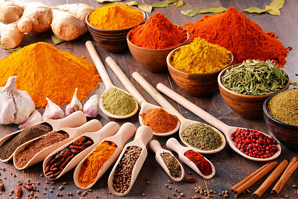 istock Variety of spices on kitchen table 534204506