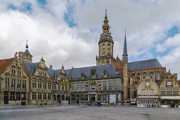 istock Main market square, Veurne, Belgium 534204870