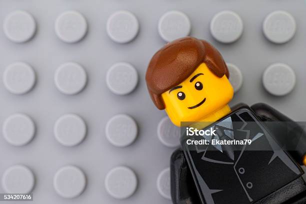 Portrait Of Lego Businessman Minifigure Stock Photo - Download Image Now - Brick, Figurine, Human Representation