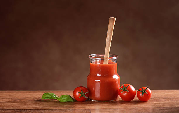 istock Tomato sauce with vegetables around 534208350