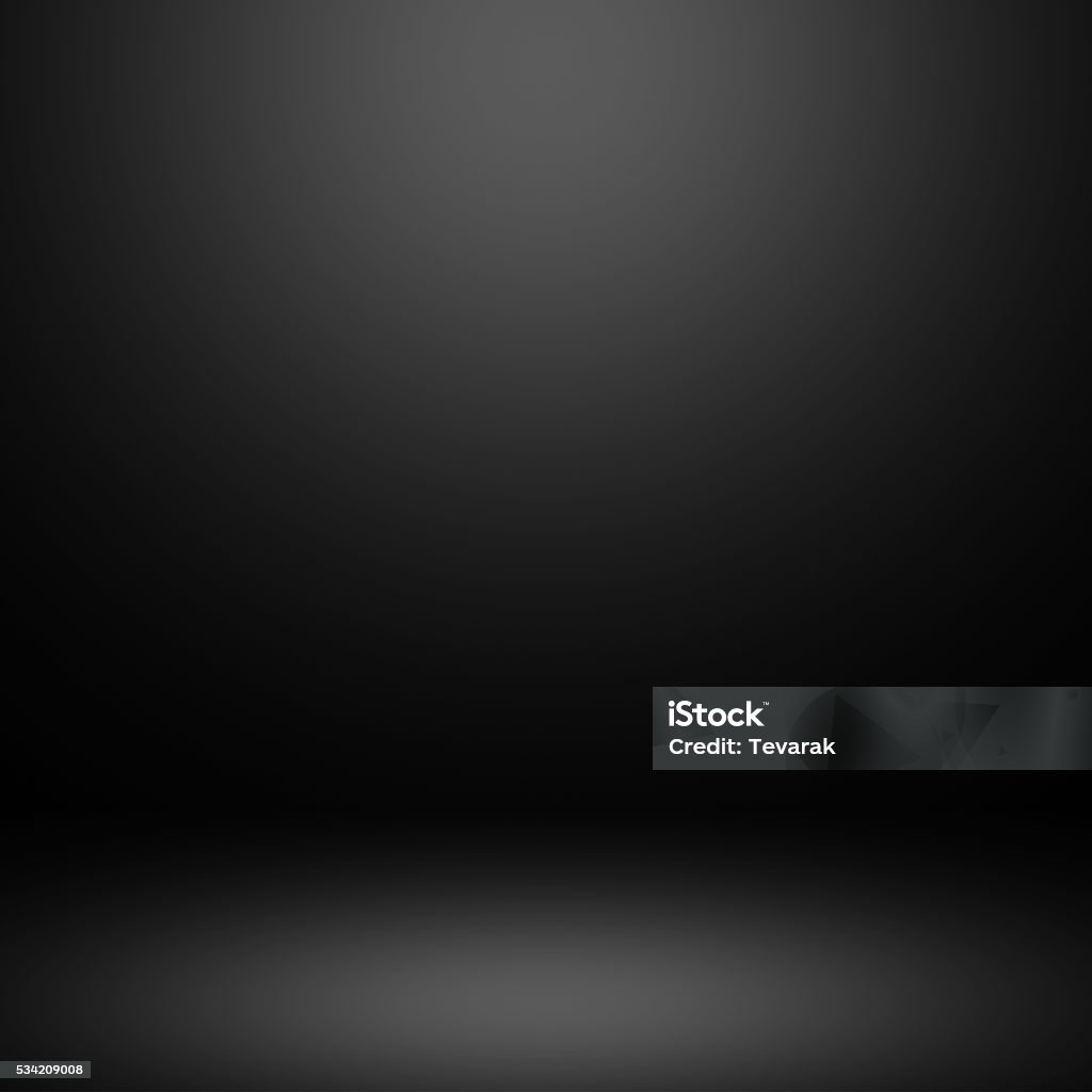Negro gris de fondo interior - Foto de stock de Fondo negro libre de derechos