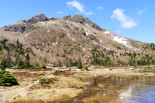 istock Mount Nikko-Shirane and Clear Water Pond 534211346