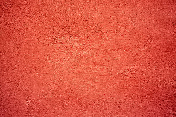 Red Wall Texture stock photo
