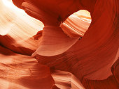 Eroded Formations of Lower Antelope Slot Canyon