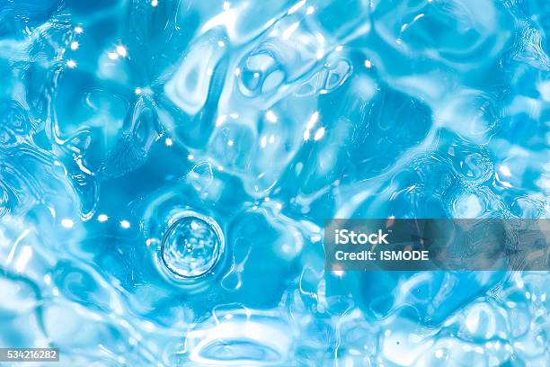 Blue Clear Fresh Water Background Stock Photo - Download Image Now - Hot Tub, Swimming Pool, Cleaning