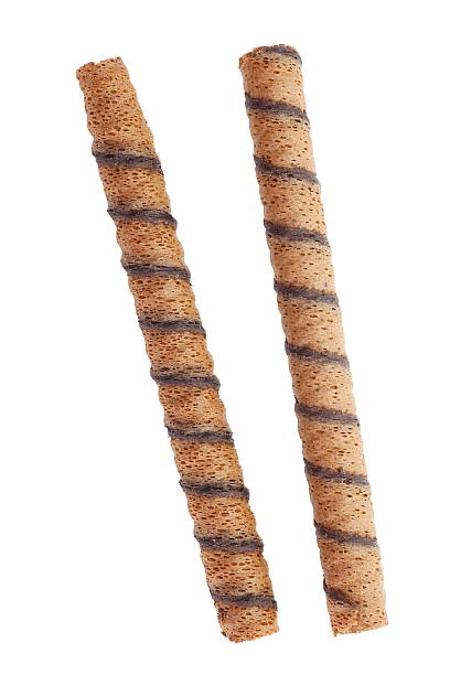 istock Wafer Roll with chocolate flavour cream and cocoa coating 534216343