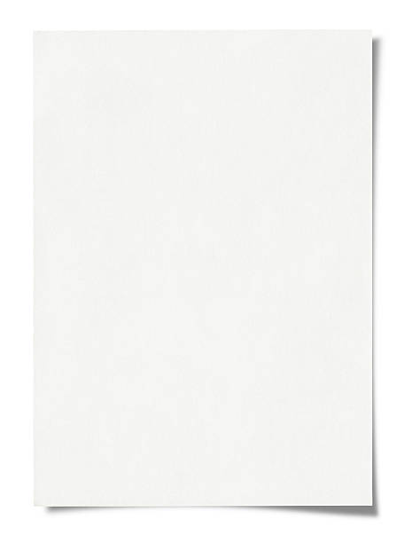 Weisses Blatt Papier - Bilder und Stockfotos - iStock
