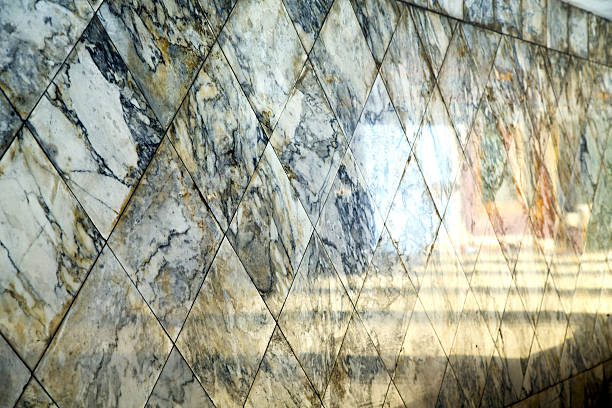 abstract  reflex in      asia   stone step     the    temple