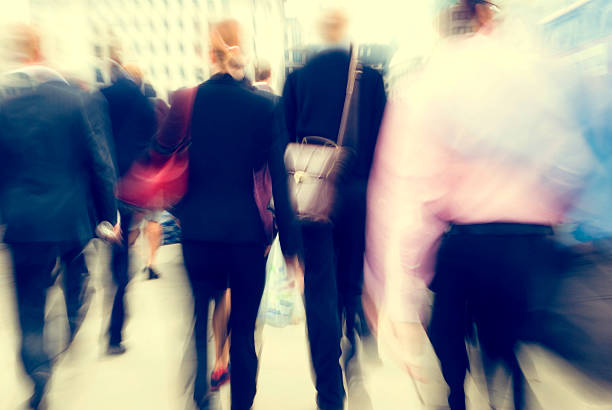 istock Business People Rush Hour Busy Walking Commuter Concept 534218805