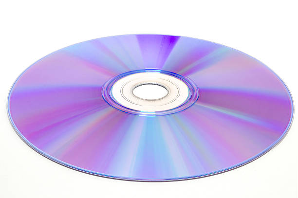 istock DVD disc on white background, dvd-r, dvd-rw isolated 534219643
