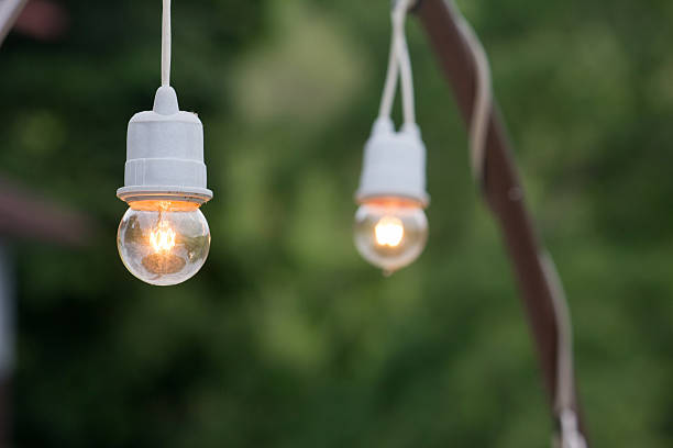 istock Hanging light bulb in outdoor 534219682