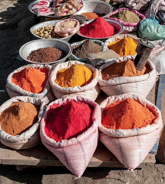 istock Spices and herbs in Afghan market 534220451