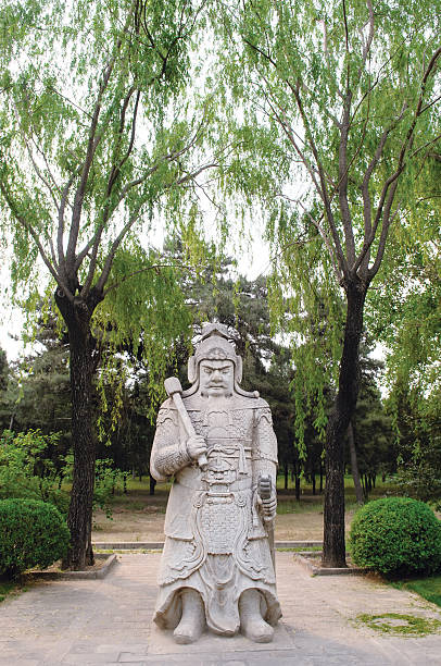 istock Chinese traditional military sculpture 534221385