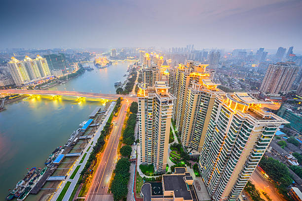 istock Fuzhou, China Cityscape 534222207