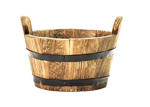 istock Wooden bucket 534222353