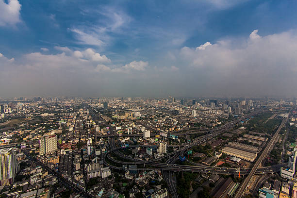 istock Bangkok skyline, Thailand. Top view city, 534222907