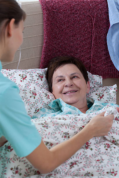 istock Sick woman in bed 534223995