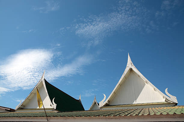 istock gable apex against blue sky 534225369