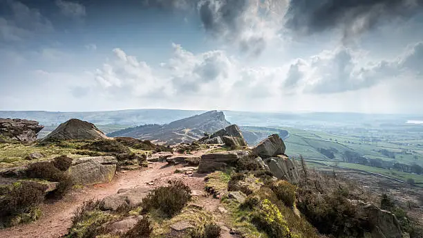 Views From The Roaches In Leek Staffordshire In The UK