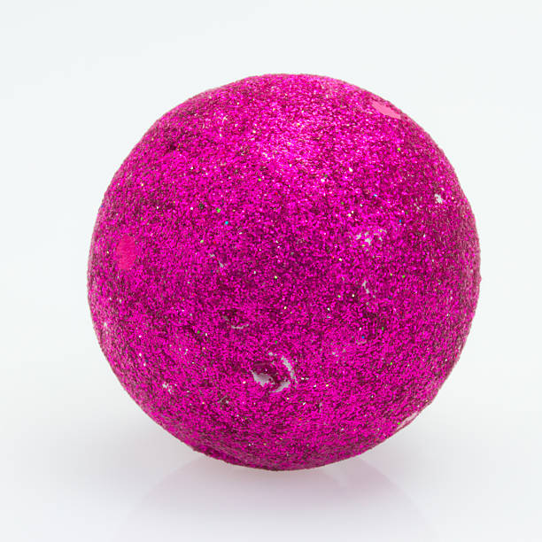 istock pink ball christmas on white background 534268195