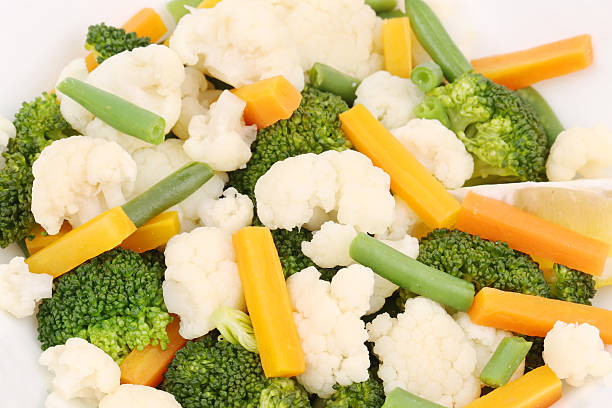 istock Cauliflower salad with carrot. 534269491