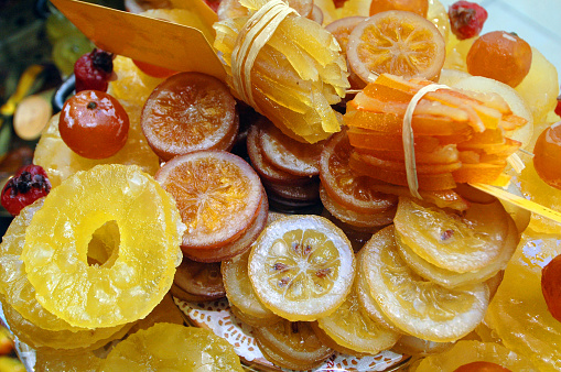 Candied fruits are typical for Avignon, a city in the Provence region in France.