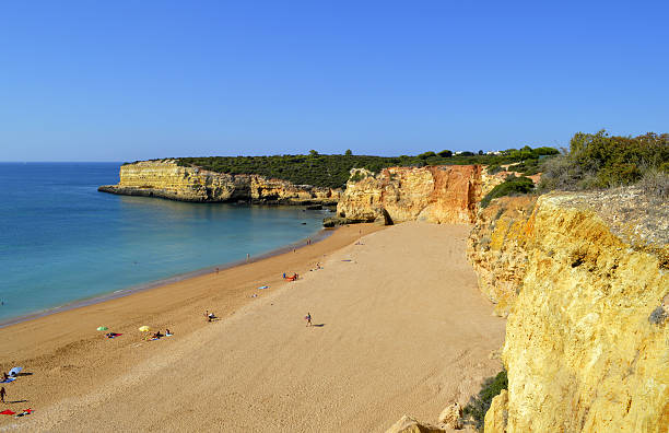 istock Spectacular cliffs on Senhora Da Rocha Nova Beach in Portugal 534270233