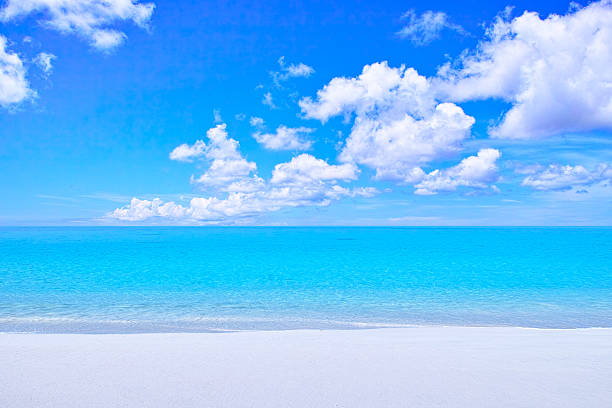 Scenery from Nagama Beach on Kuruma Island in Miyako Island, Okinawa Prefecture