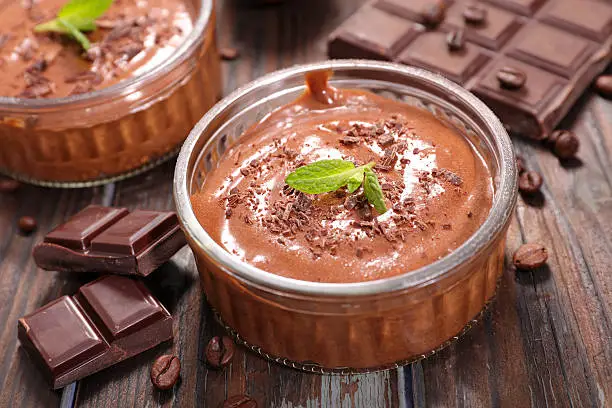 Photo of chocolate mousse