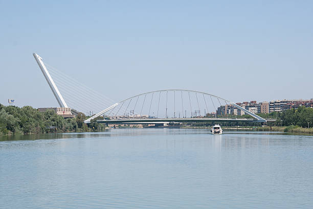 Alamillo bridge. Calatrava bridge. Seville (Spain)