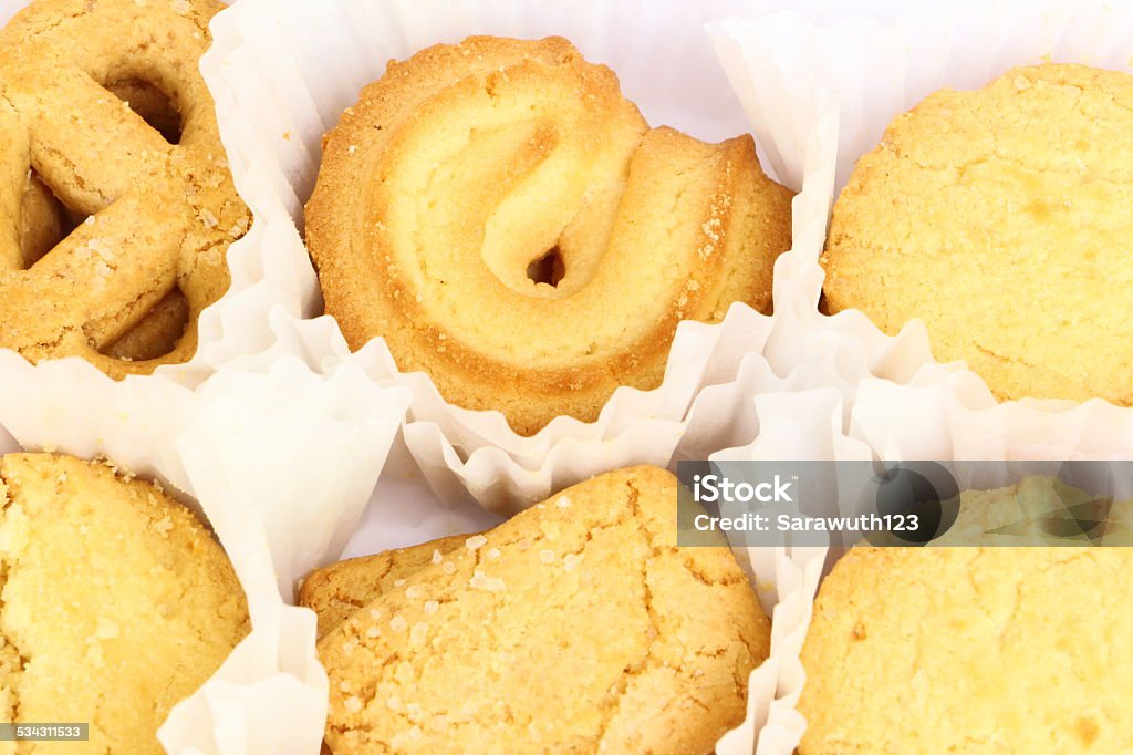 butter Cookies Butter cookies are sweet and is a favorite of children in the festival. 2015 Stock Photo