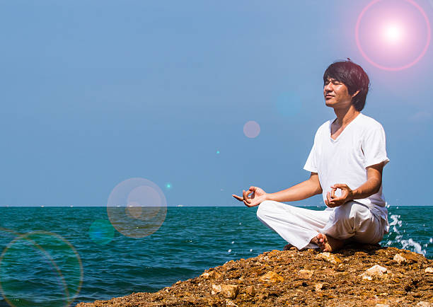 istock Yoga at the sea 534311769