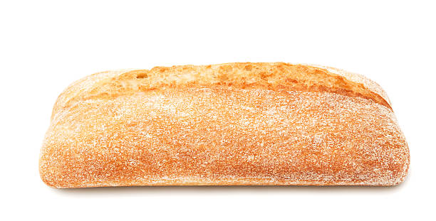italiana tradicional de pan con queso emmental. - ciabatta fotografías e imágenes de stock