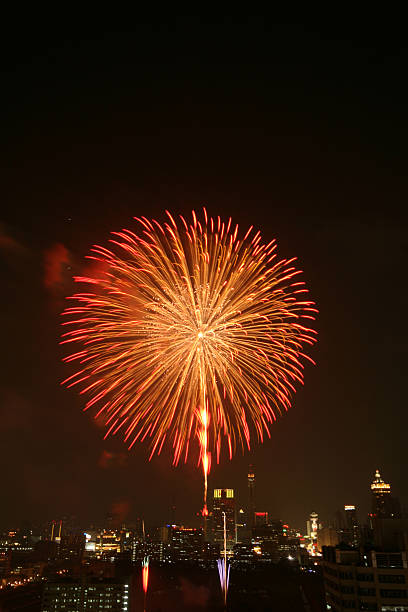 istock firewotk in festival from city 534313033