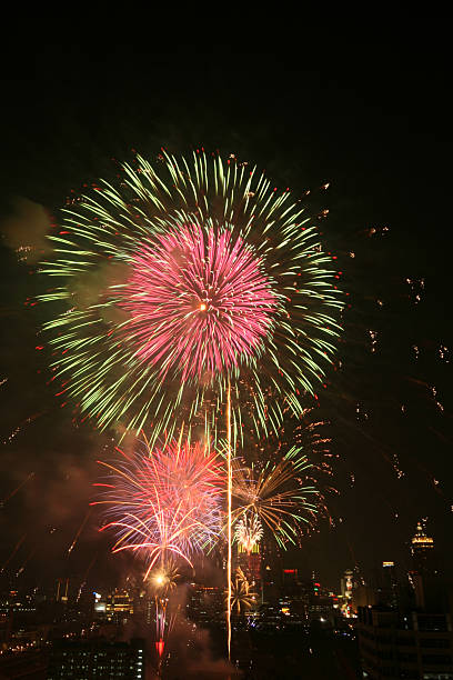 istock firewotk in festival from city 534313041