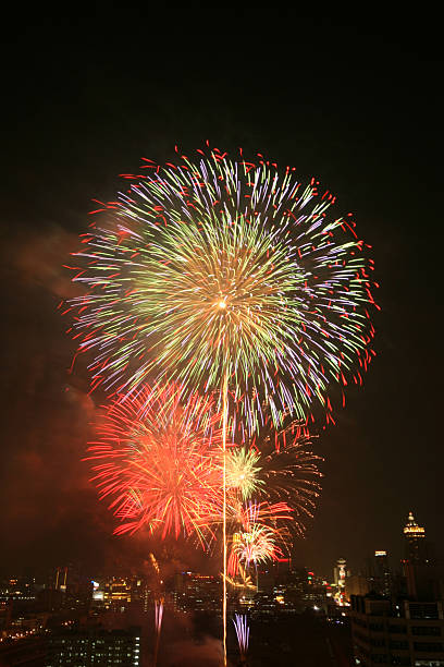 istock firewotk in festival from city 534313045
