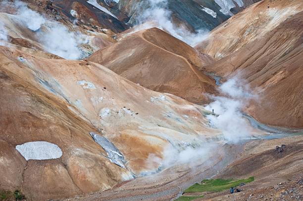 istock colorful mountains in Iceland, all deserted 534315790