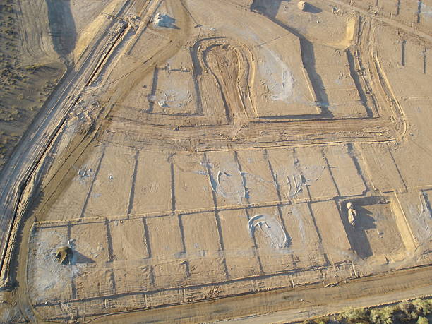 istock Aerial View of Construction Site 534319126